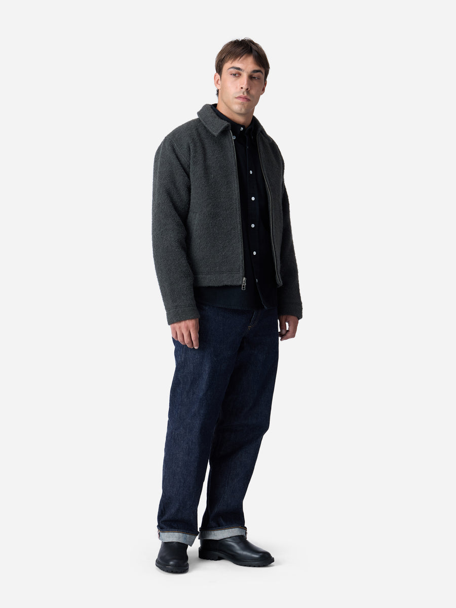 Club Jacket ~ Charcoal Boucle