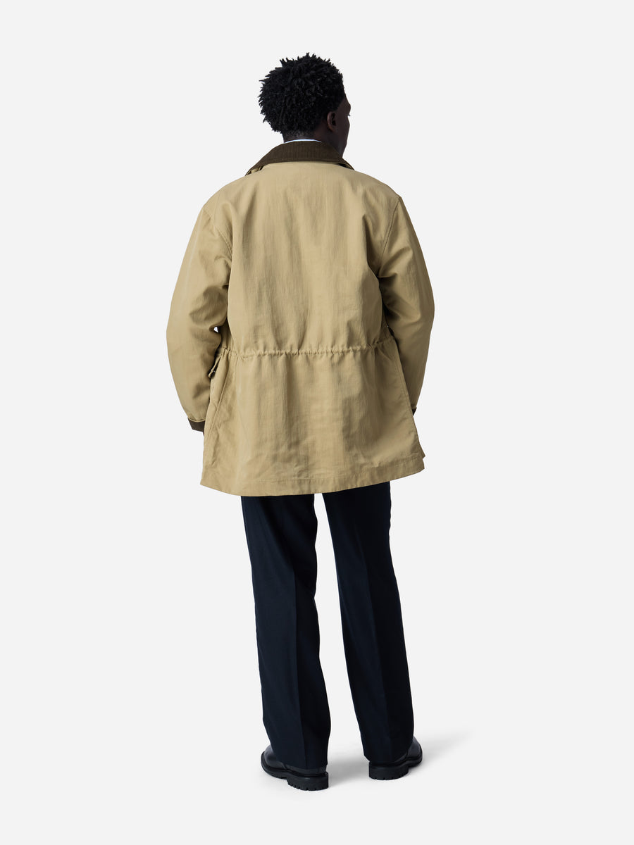 Country Jacket ~ Tan Waxed Nylon