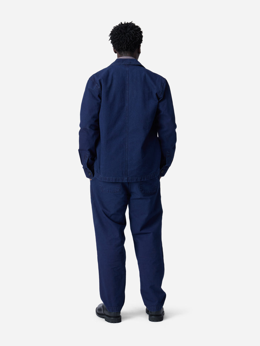 Shop Jacket ~ Indigo Canvas