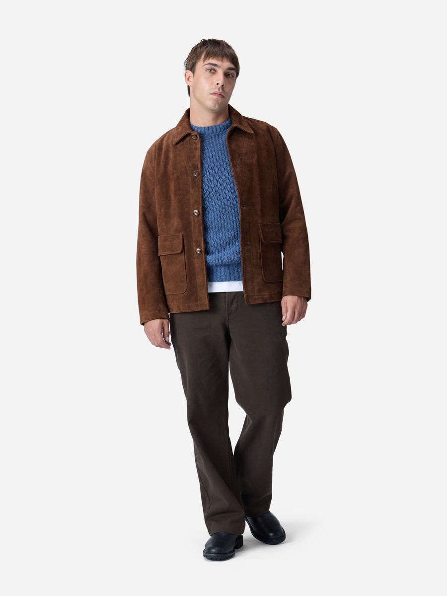 Work Jacket ~ Chocolate Suede