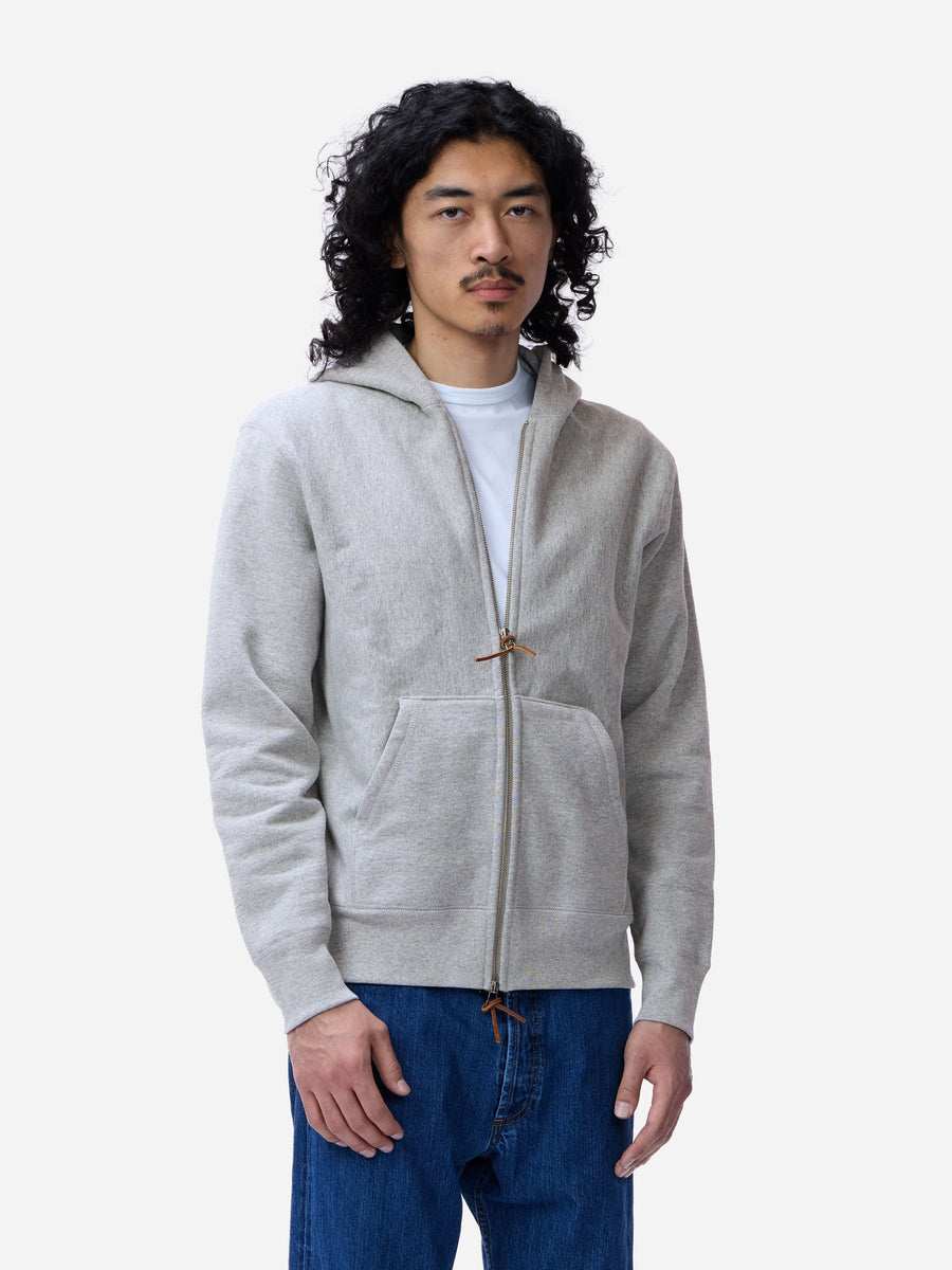 Heavyweight Zip Hoody ~ Grey