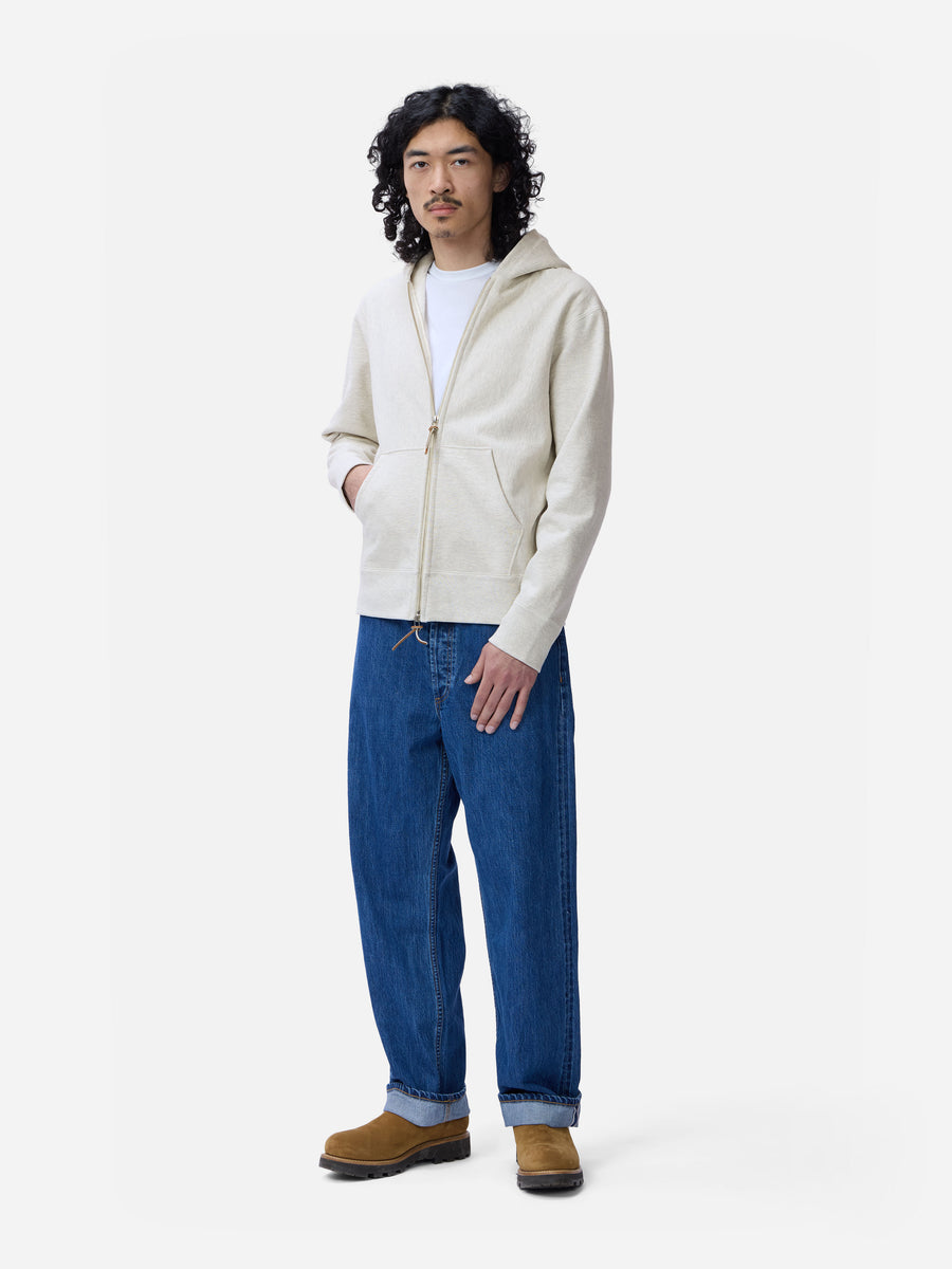 Heavyweight Zip Hoody ~ Oatmeal
