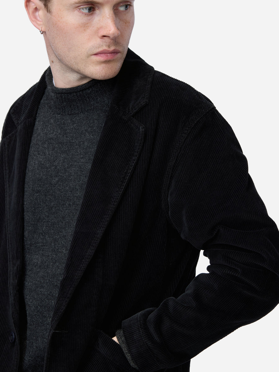 Work Blazer ~ Black Corduroy