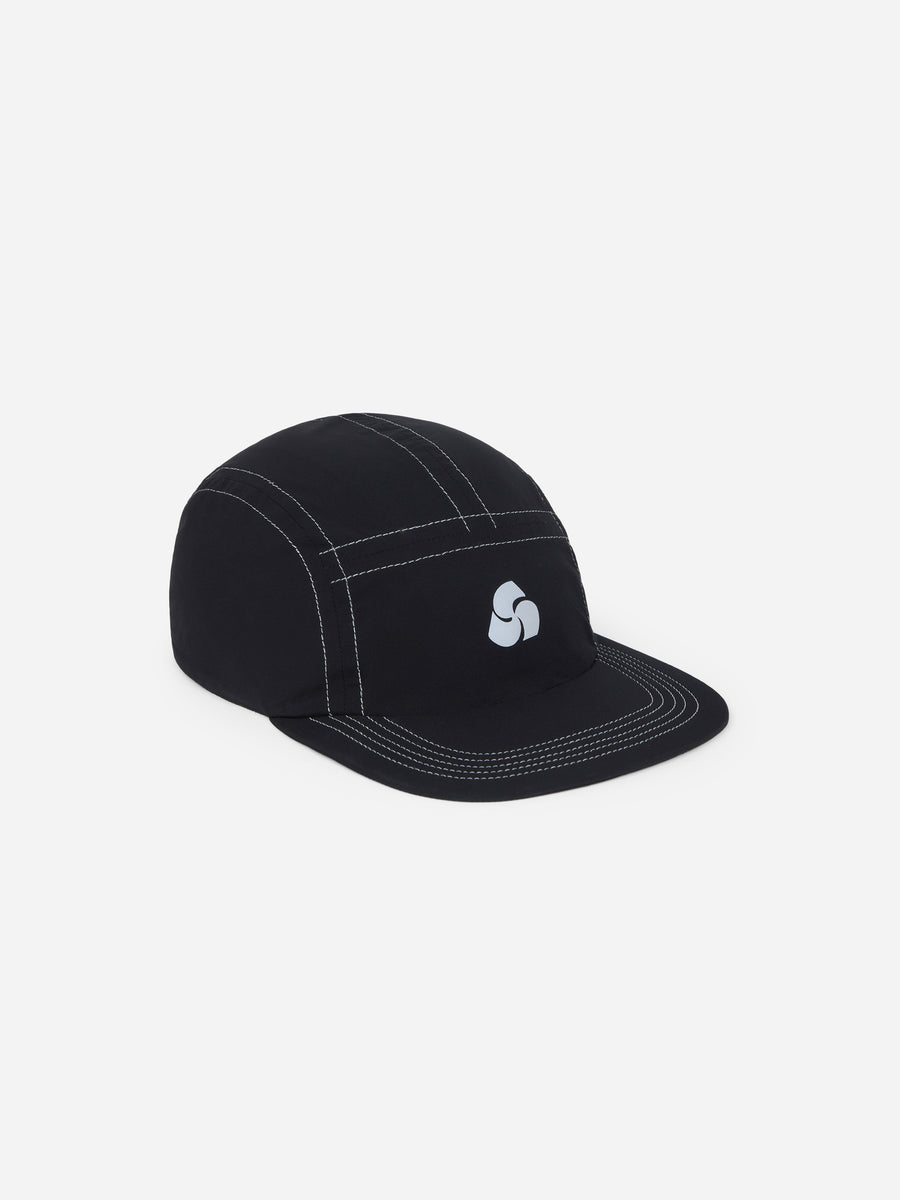 Run Hat ~ Black Reflective