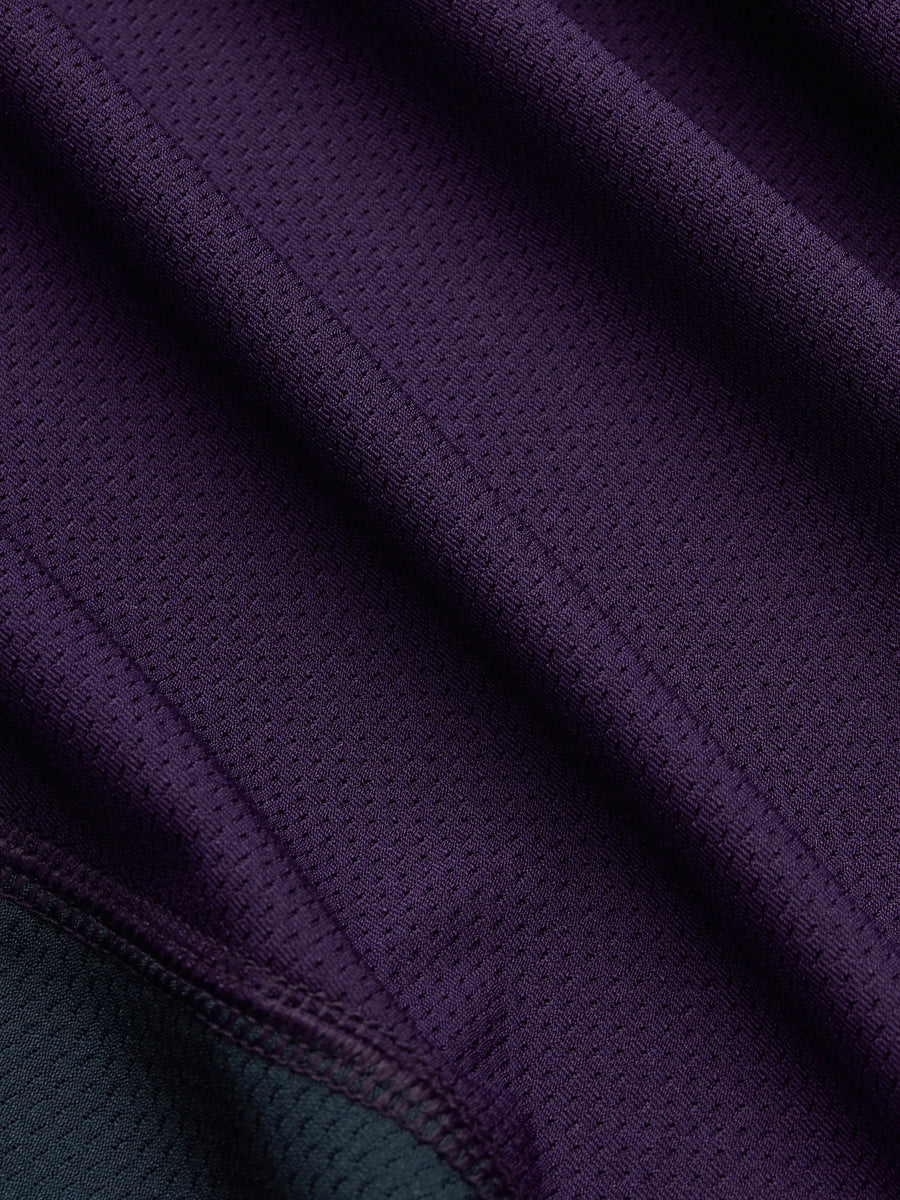 Track Tee ~ Purple/Grey
