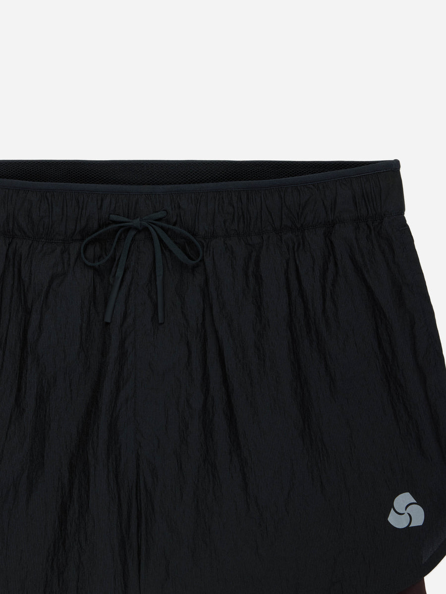 Pace Short ~ Black/ Brown