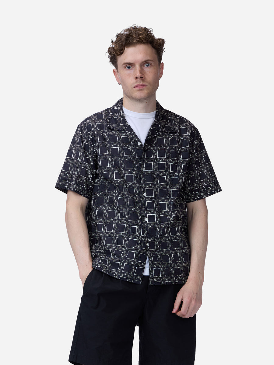 Vacation Shirt ~ Navy Bandana