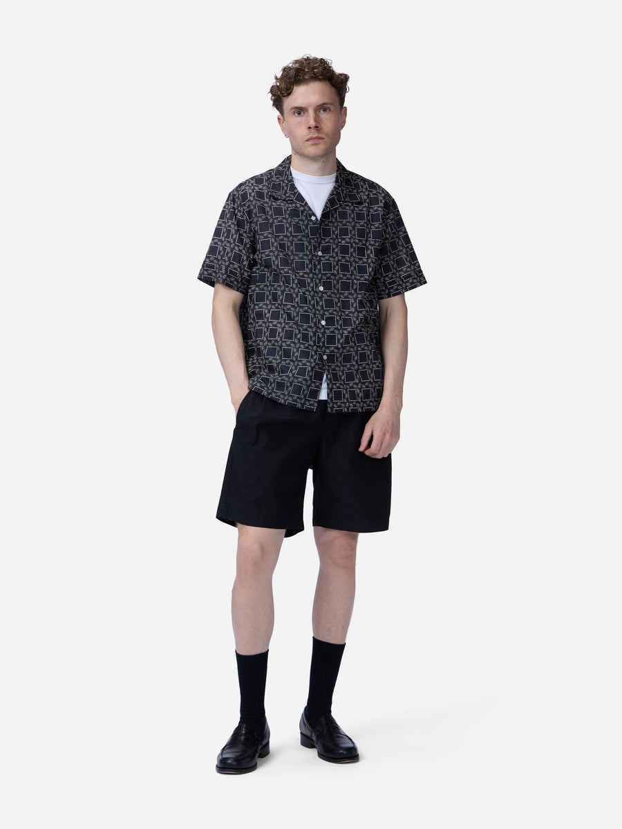 Vacation Shirt ~ Navy Bandana