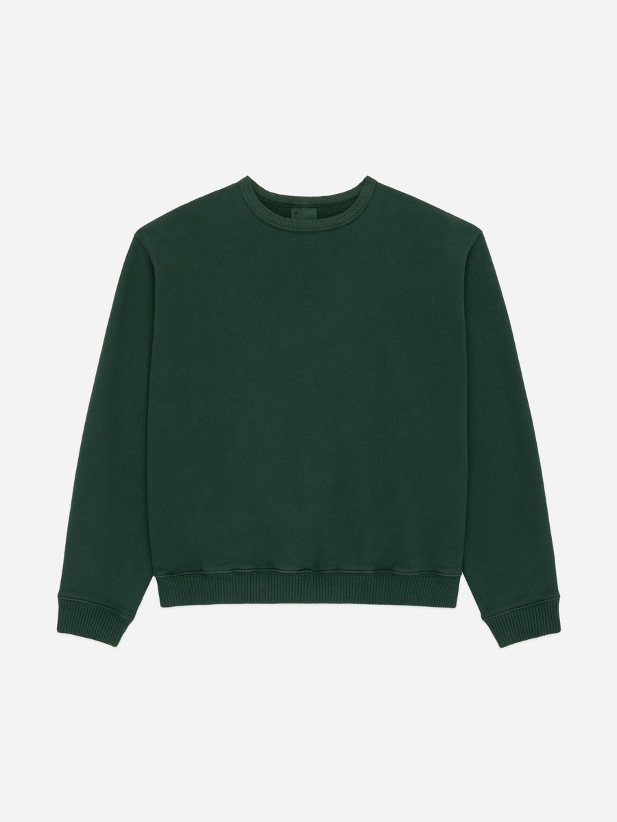 Ultraweight Crewneck ~ Kombu Green