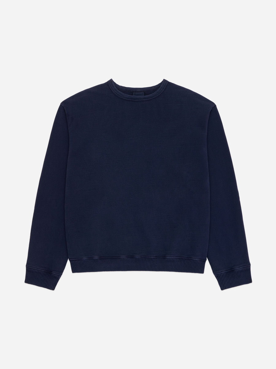 Ultraweight Crewneck ~ Shadow Navy