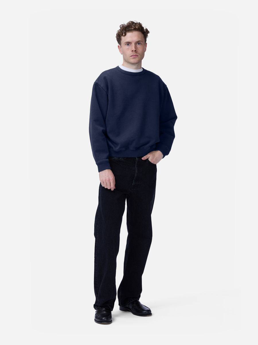 Ultraweight Crewneck ~ Shadow Navy