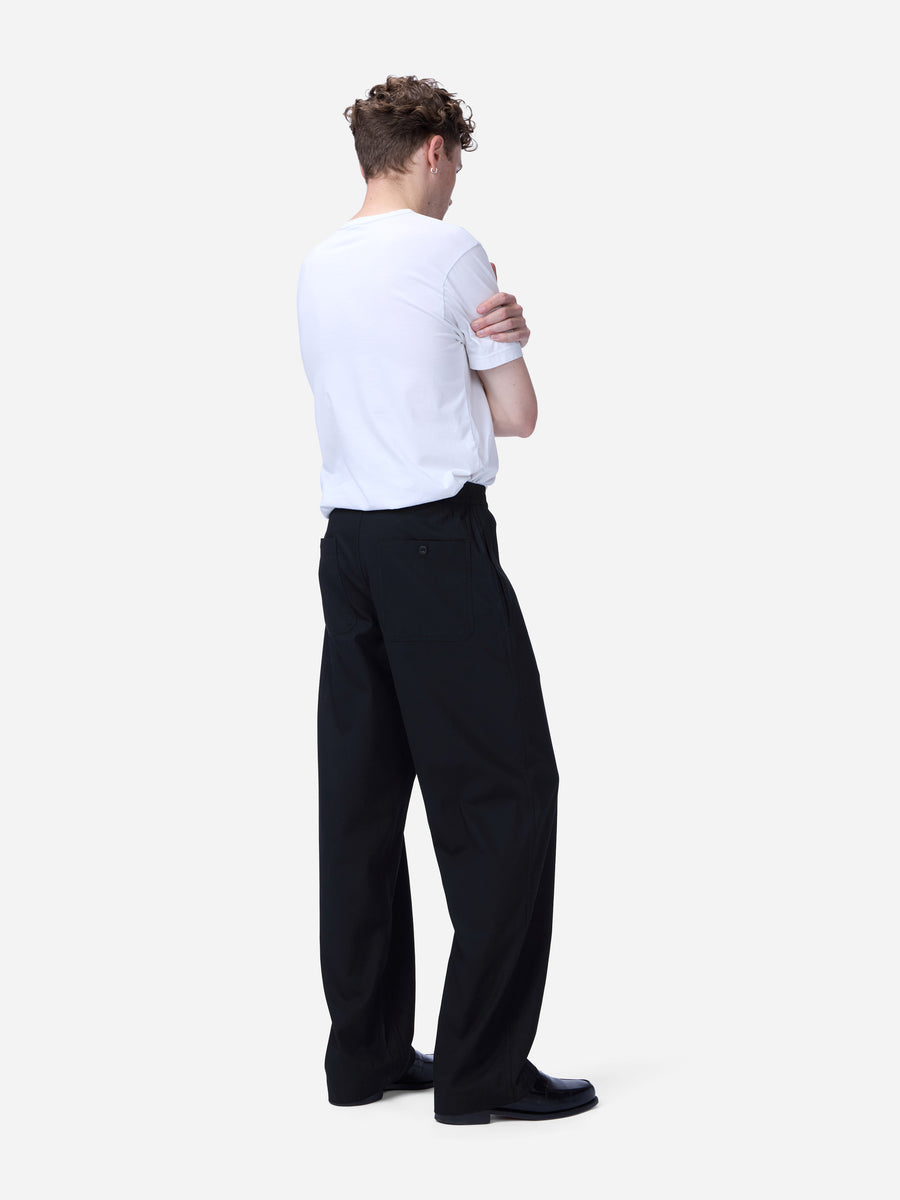 Harvest Pant ~ Black Cotton Gabardine