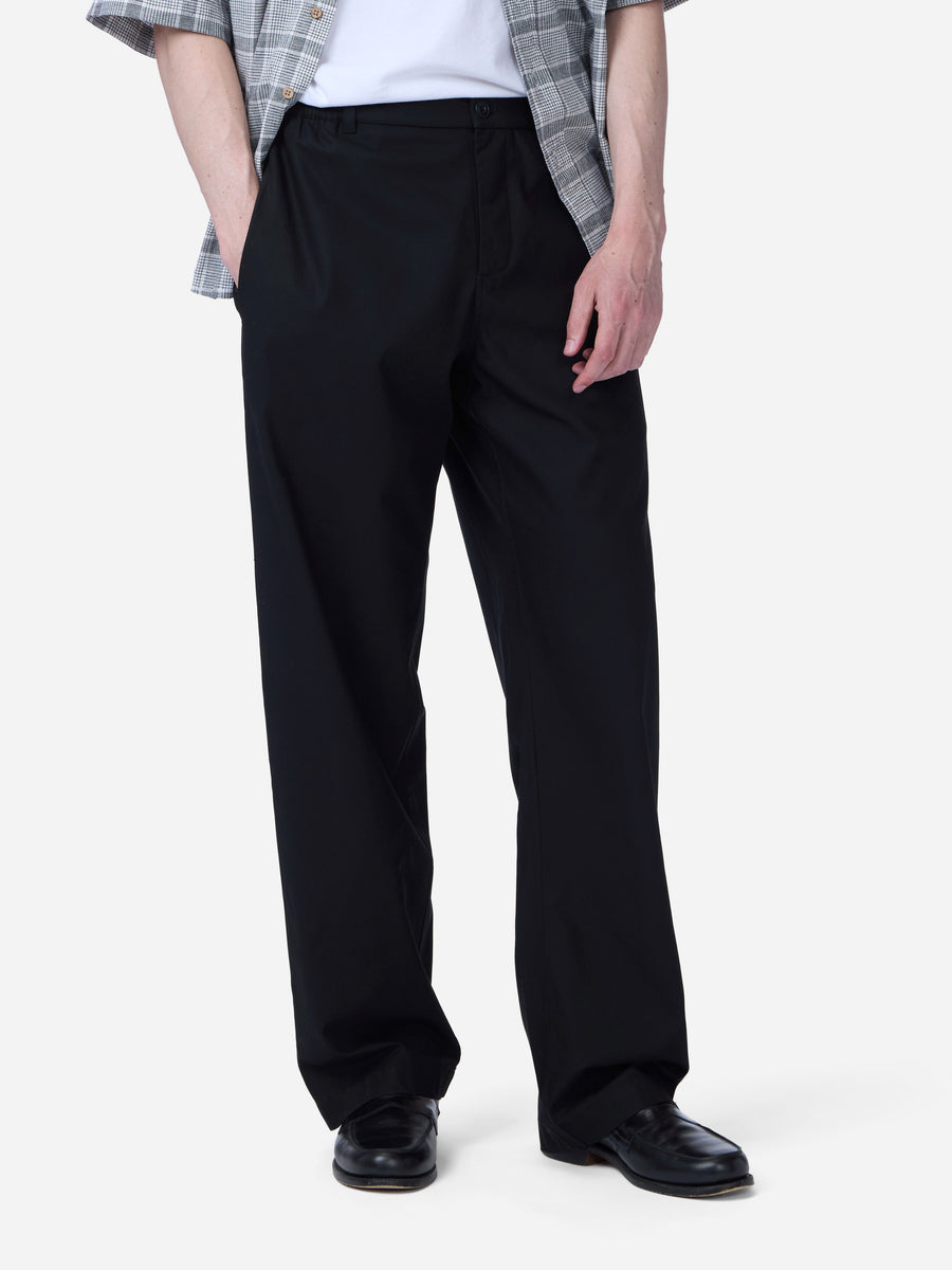 Harvest Pant ~ Black Cotton Gabardine