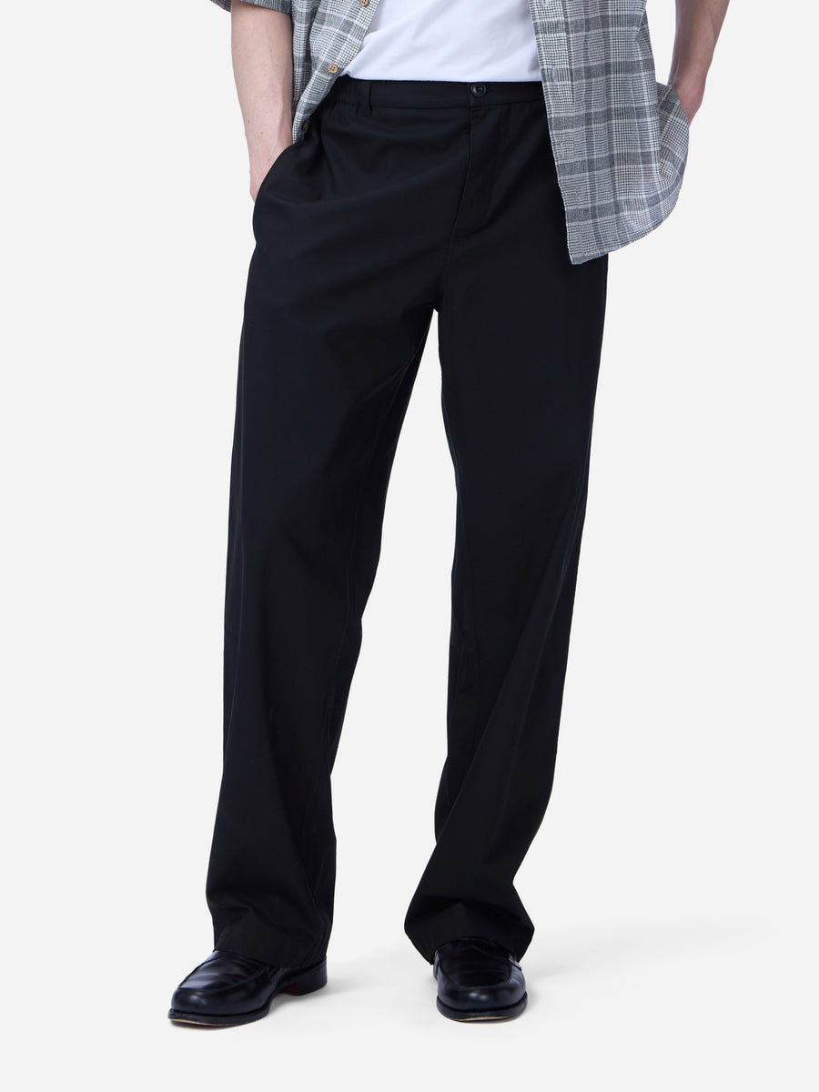Harvest Pant ~ Black Cotton Gabardine