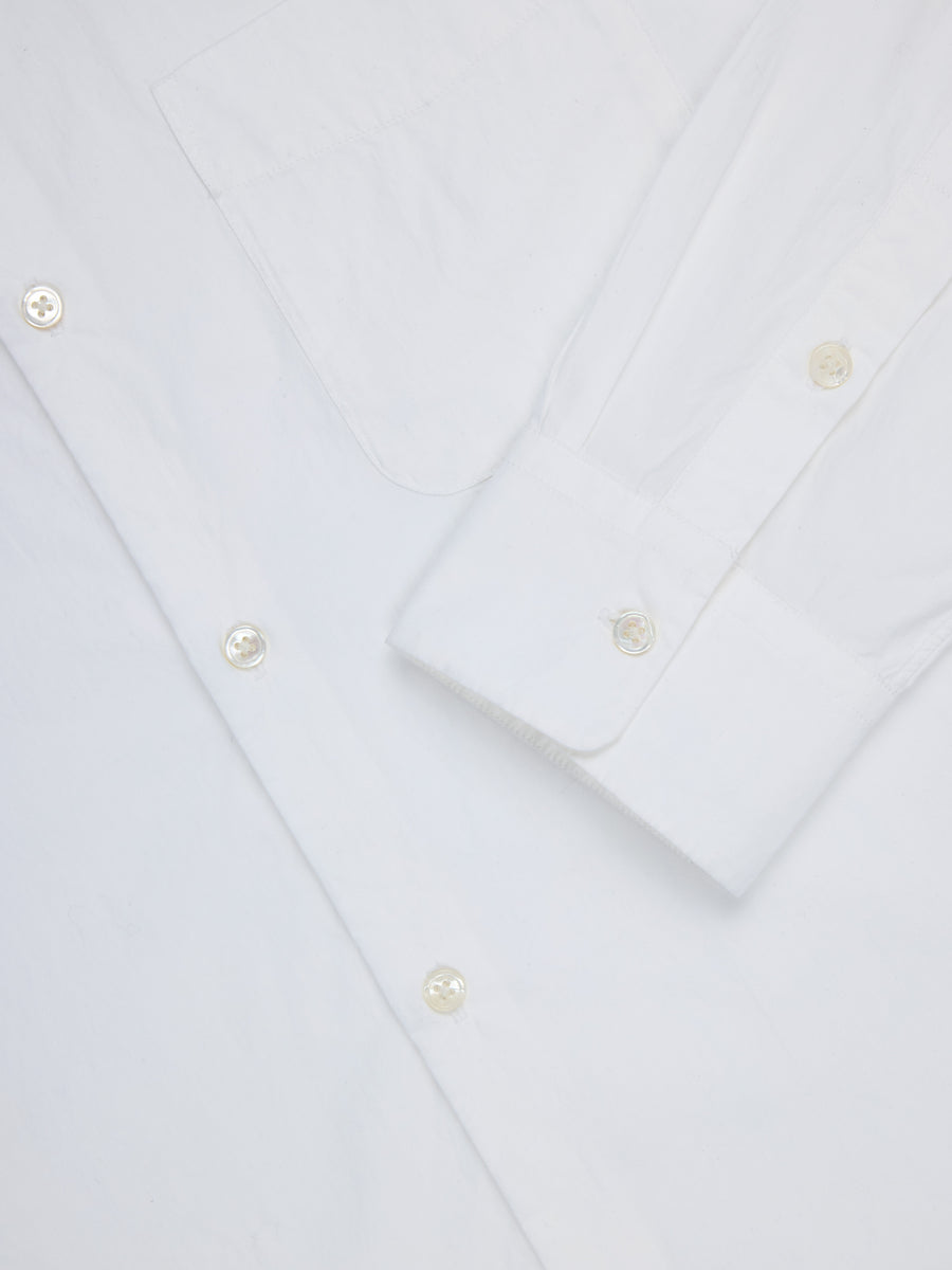 Director Shirt ~ White Poplin