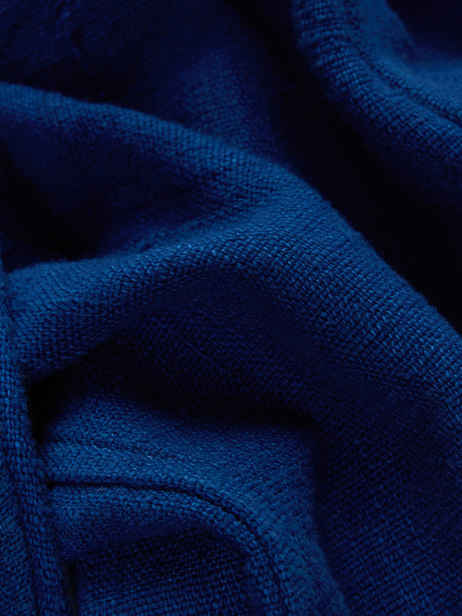 Shop Jacket ~ Indigo Patchwork Khadi