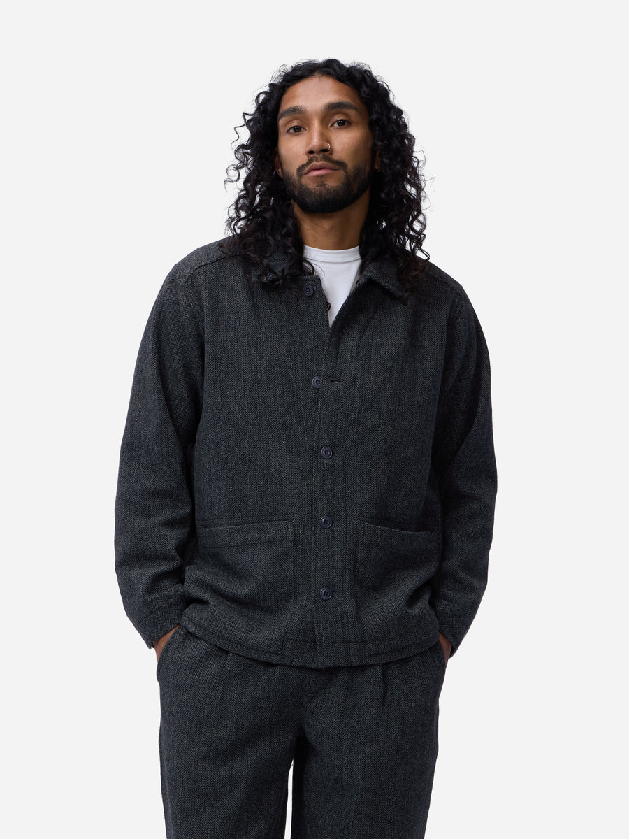 Easy Jacket ~ Black Tweed
