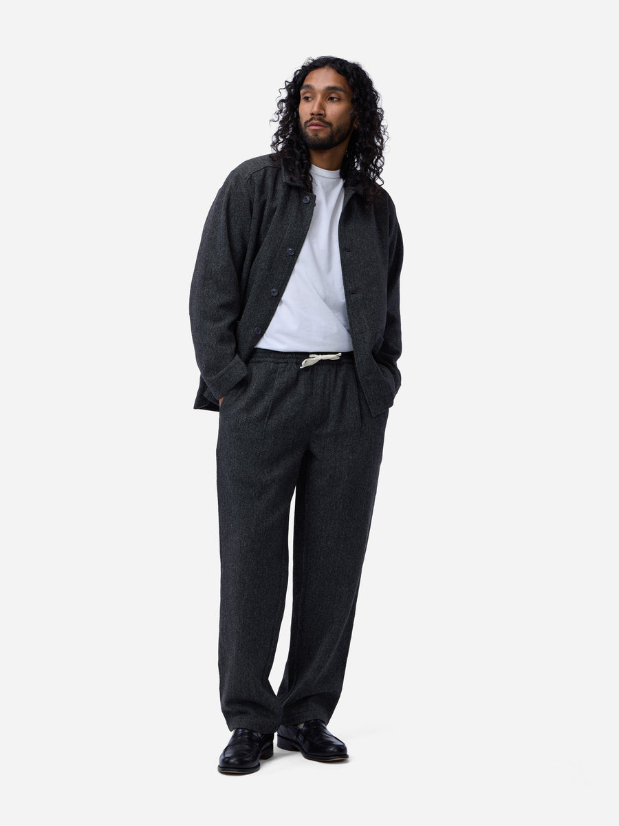 Easy Pant ~ Black Tweed