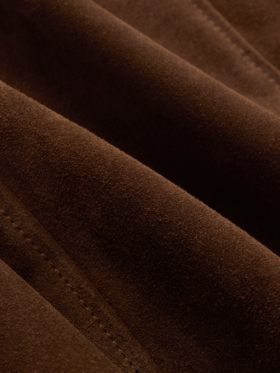 Work Jacket ~ Chocolate Suede