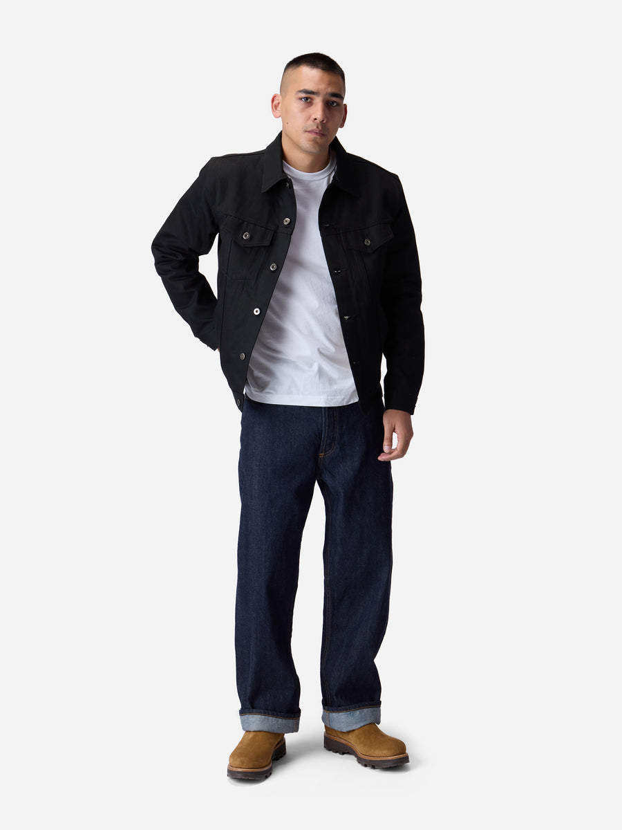 Type 3s Denim Jacket ~ Double Black
