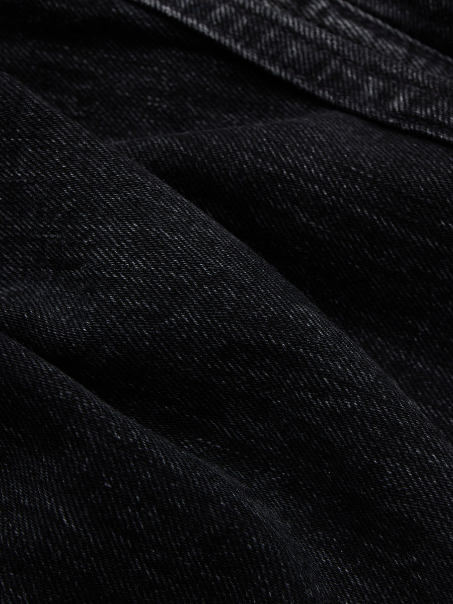 CS-223xv ~ Classic Straight - Double Black Selvedge Vintage Wash
