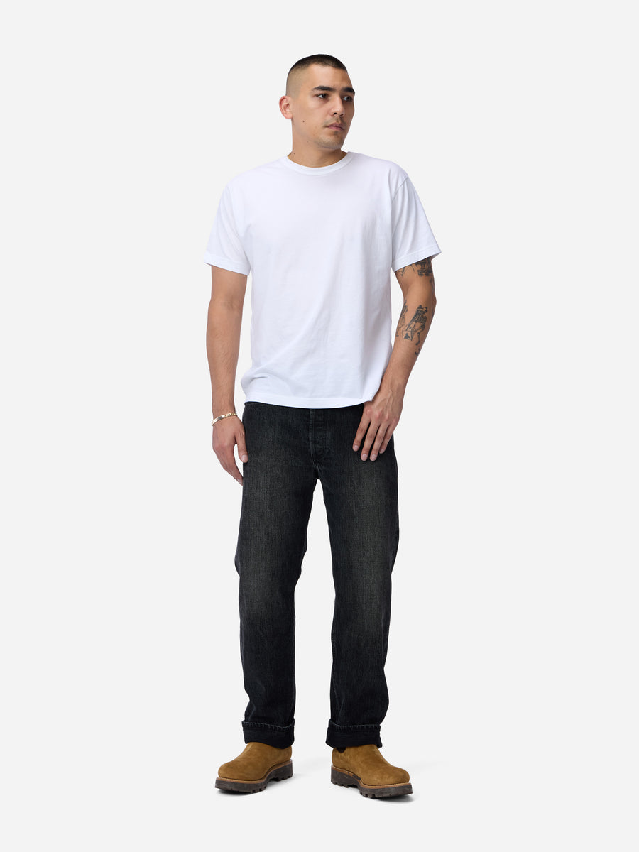 CS-223xv ~ Classic Straight - Double Black Selvedge Vintage Wash