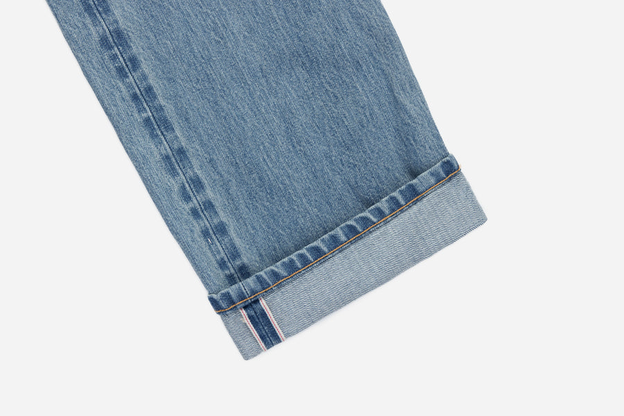 CS-100xv ~ Classic Straight - Indigo Selvedge Vintage Wash