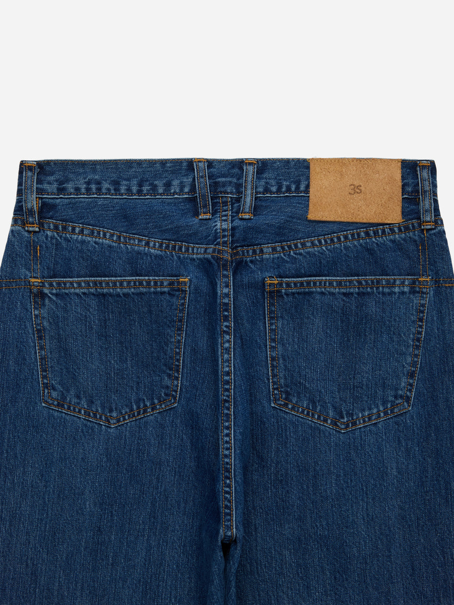 RS-101xs ~ Relaxed Straight - Stonewashed Indigo Selvedge