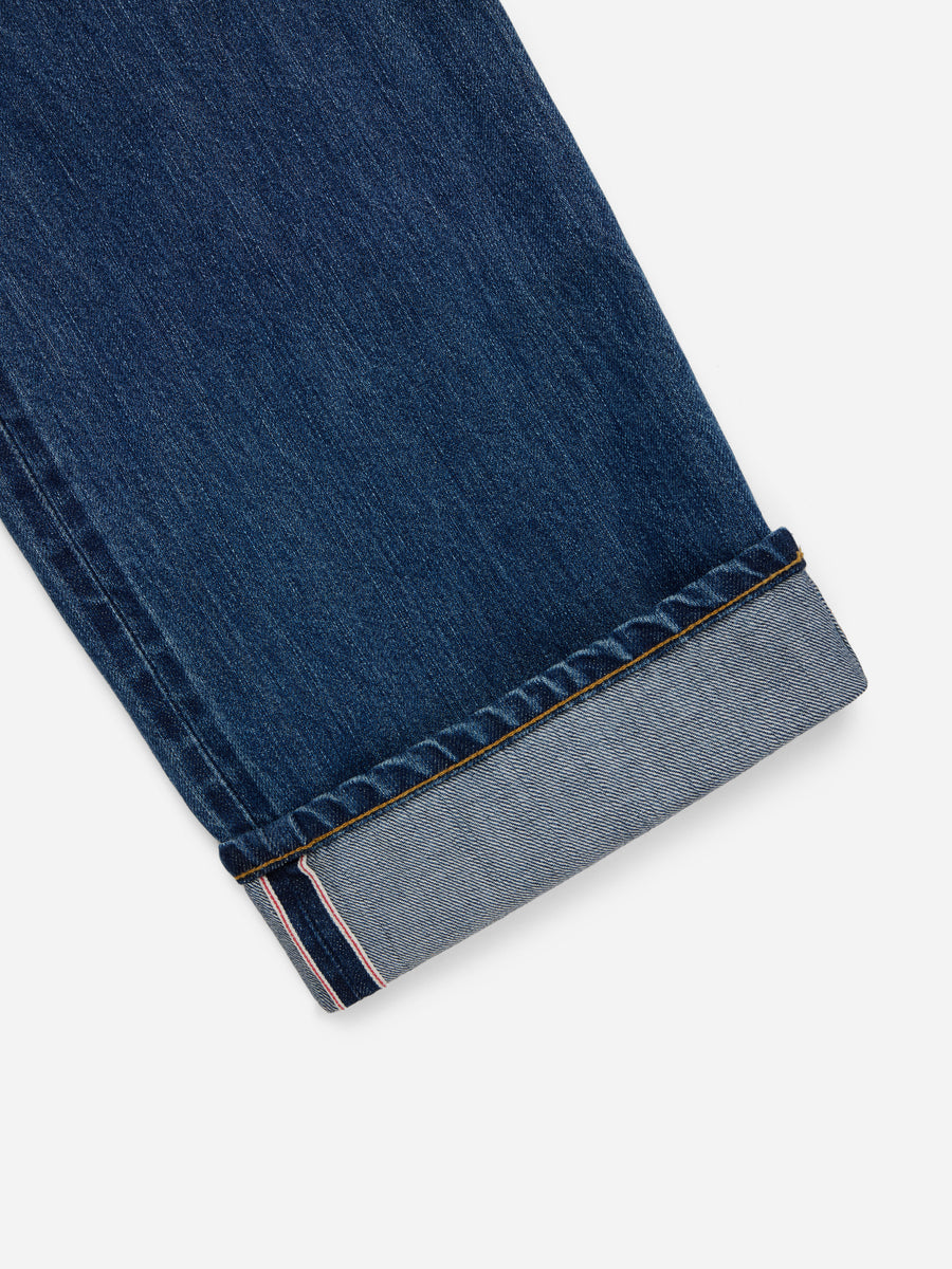 RS-101xs ~ Relaxed Straight - Stonewashed Indigo Selvedge