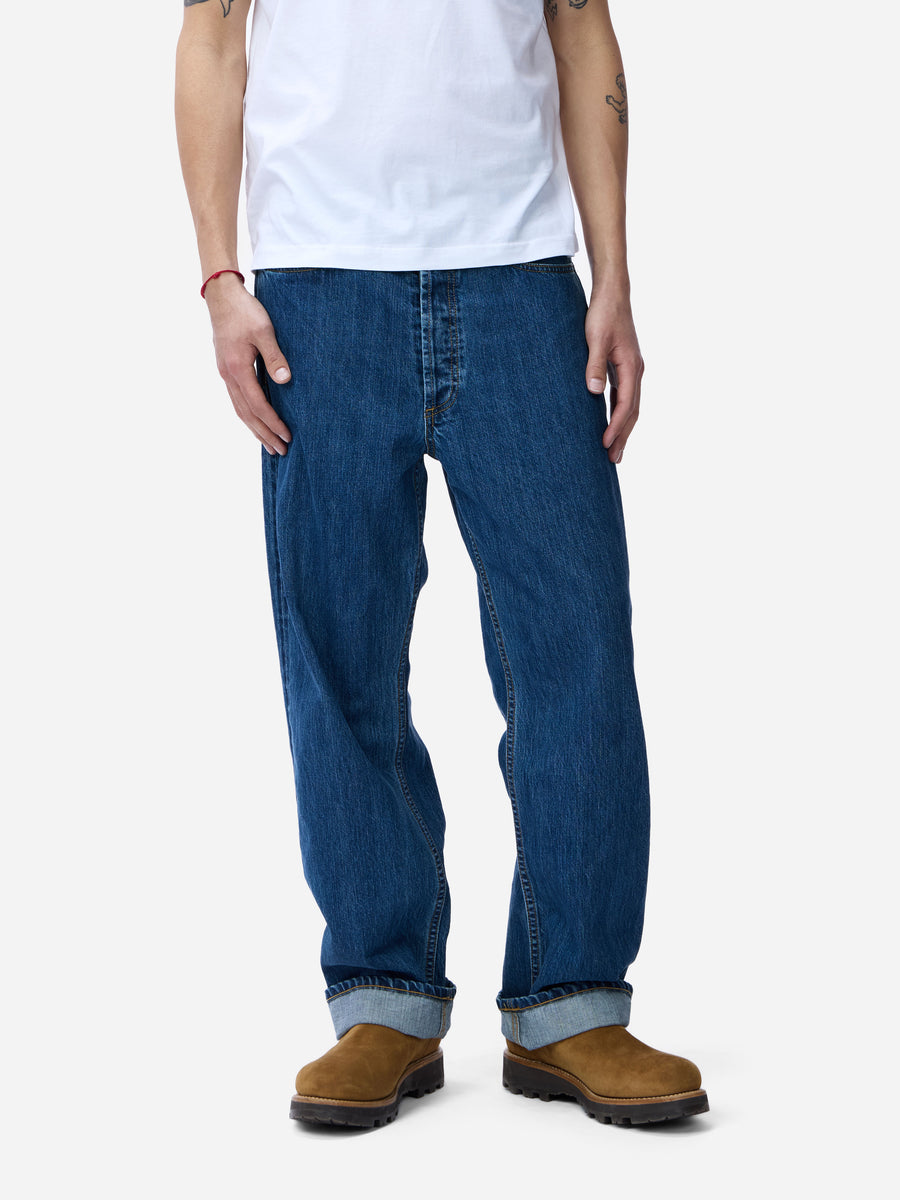 RS-101xs ~ Relaxed Straight - Stonewashed Indigo Selvedge