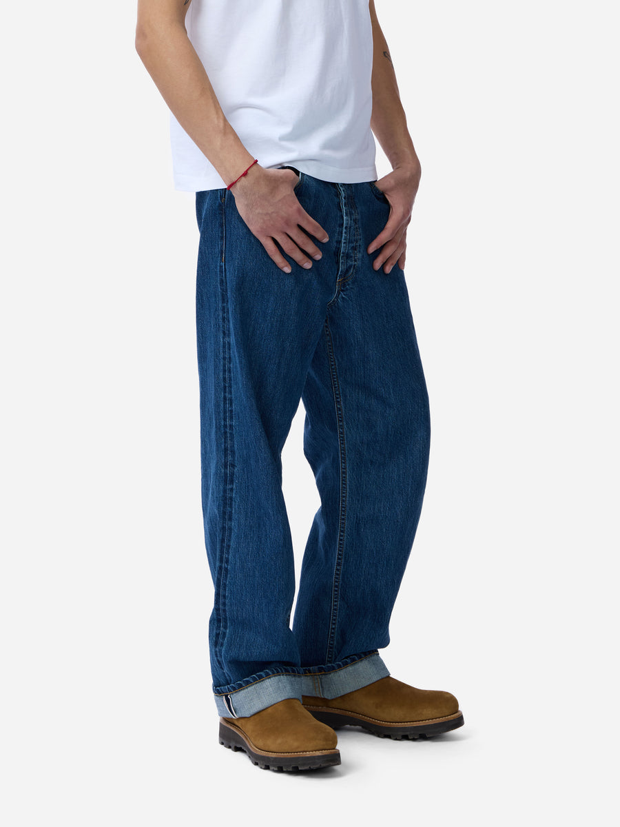 RS-101xs ~ Relaxed Straight - Stonewashed Indigo Selvedge