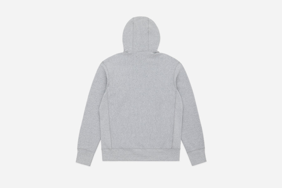 Heavyweight Zip Hoody ~ Grey