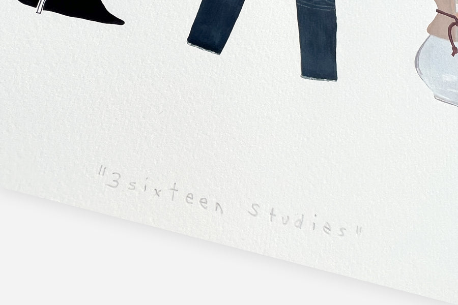 "Artifacts" Print ~ Andrew Watch for 3sixteen