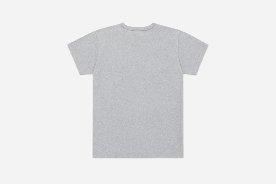 Heavyweight Pocket T-Shirt ~ Heather Grey (2 Pack)