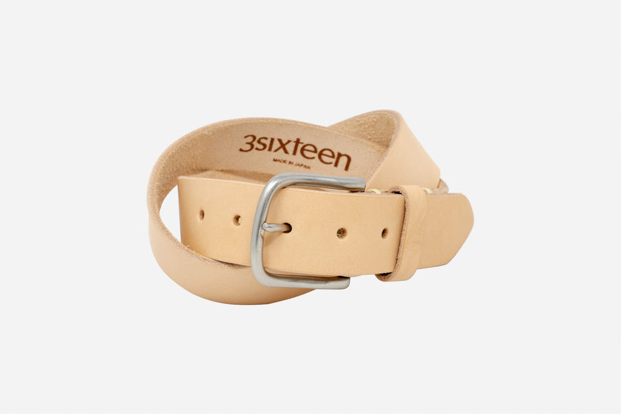 Tochigi Leather Belt - Natural